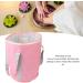 Verdant Touch Foot Soaking Bath Bag Collapsible Foot Soaking Bath Bag 5 Layer Insulated Waterproof Portable Travel Foot Bath Bag with Lid for Travel Camping Pink - Buy Online on SooperMarket.com