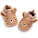 Exemaba Baby Winter Warm Shoes - Anti Slip Fleece Booties for Girls Boys (9-12 Months, Coffee) - Buy Online on SooperMarket.com