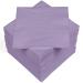 HEKU 100 single-colored napkins 3-layer 33x33cm i Uniform quality for events & gastronomy I practical 5-pack I highly absorbent and stylish lilac