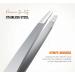 Elite Unity Tweezers - Professional Precision Hair Removal Tweezers for Women - Tweezer Kit with Strong Grip and Ergonomic Design - Grey - Buy Online on SooperMarket.com