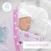 Baby Swaddle Wrap Blanket/Newborn Cotton Swaddling Sleeping Bag 0 to 3 Months (Mika Pink) 22 - Buy Online on SooperMarket.com