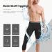 Blaward Men's Compression Legging 3/4 Tights for Basketball Running Gym - White XS - Buy Online on SooperMarket.com