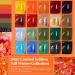 Modelones 32 Pcs Fall Orange Halloween Pumpkin Dip Powder Nail Kit with 20 Colors - Perfect for Nail Art Manicure Beginner DIY Salon - A1 Autumns Finest - Buy Online on SooperMarket.com