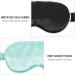 Healifty 2Pcs Soft Comfortable Sleep Eye Masks - Night Eye Cover for Home, Travel, Office - Mixed Color - Buy Online on SooperMarket.com