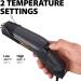 Wagner HT400 Electric Heat Gun Kit for Electrical Repair & Shrink Wrapping - Dual Temperature 680 F & 450 F - Ideal for Auto Body Work & Electric Wiring - Buy Online on SooperMarket.com