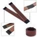 3 Pcs Fast Bun Maker - Easy Snap Doughnut Styling for Girls & Women (Brown) - Buy Online on SooperMarket.com
