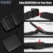WERFORU Men's Military Tactical Nylon Belt with Metal Buckle - Breathable Webbing Canvas - Black (Size Below 40) - Buy Online on SooperMarket.com