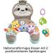 Fisher-Price Lazy Playing Pillow | Soothing Baby Game Pillow for 0-6 Months | Abdominal Play Plads with Vibration Bite Ring & Music | Perfect Baby Gift - Grr01 Sloth Multicolored - Buy Online on SooperMarket.com