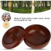 Raguso Wooden Shaving Bowl 10x10x6 - Sturdy Rubberwood with Lid for Men s Foaming Shaving Cream | International Shipping Available - Buy Online on SooperMarket.com