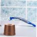 Angoily Universal Shaving Stand & Toothbrush Holder - Metal Razor Base & Small Knife Holder - Buy Online on SooperMarket.com