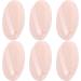 GOTH 6Pcs Round Velour Powder Puff Set for Face Makeup - Washable & Soft Cosmetic Pads - Buy Online on SooperMarket.com