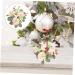 LIFKICH Artificial Garland Ornament Rings Wedding Decorations Candle Holders Candlesticks Eucalyptus Boho Decor Candle Wreath Wedding Party Decoration Plastic Front Door Flowers Picture 1 23.00X23.00X8.00CM - Buy Online on SooperMarket.com