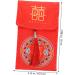 MAGICLULU 2 Pcs Tassel Fabric Red Envelope Hongbao Envelopes Lucky Money Packets Chinese New Year Red Packet Purses for Weddings Red Purse Wedding Cloth Envelopes Money Bag Brocade Christmas Assorted Color 1x2pcs 18X10.5CMx2pcs - Buy Online on SooperMarket.com