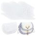 WADORN 6 Sets Clear Plastic Mesh Canvas Sheets for Embroidery, 16.7 x 9.1 Inch DIY Needlepoint Embroidery Blank Canvas Sheets Form Cross Stitch for Acrylic Yarn Crafting Knit Crochet Projects Style 1