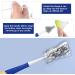 TAGVO 3 in 1 Soft Silicone Baby Bottle Cleaning Brushes Set - Teat, Straw, and Stand Cleaner for Bottles, Glasses, Thermoses, and Food Jars - Buy Online on SooperMarket.com