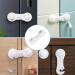 10 Pcs Kitchen Cupboard Locks for Children Adhesive Safety Locks for Cupboards Baby Locks Cupboard Child Locks Baby Safety Locks Suitable for Wardrobe Cupboard Drawer and Refrigerators - Buy Online on SooperMarket.com