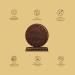Buy Loacker Tortina Triple Choc - Crispy Chocolate Waffle Tarts | 24 Pcs of Gourmet Coffee Biscuits & Chocolate Shells - International Shipping Available - Buy Online on SooperMarket.com