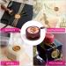 Sealing Wax  Paxcoo 312pcs Sealing Wax Kit with Wax Seal Beads  Wax Seal Warmer  Wax Spoon and Tealight Candles for Wax Stamp Letter Sealing Gold - Buy Online on SooperMarket.com