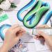 Arricraft 1200 Strips 3mm Quilling Paper in Blue Gradient - Paper Craft Supplies for DIY Projects - Buy Online on SooperMarket.com