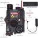 Ratulie Upgraded Airsoft PEQ 15 Box with IR Laser, Red Laser Sight, and White LED Flashlight - Black | Compatible with AEG, GBB, CQB | 20mm Picatinny Rail Mount - Buy Online on SooperMarket.com
