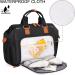 Pomelo Embossed Black Baby Changing Bag with Pram Clips and Changing Mat - Mom and Dad's Ultimate Essential - Buy Online on SooperMarket.com