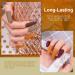 AUBSS Autumn Gel Nail Polish Set - 6 Stunning Colors for Winter | Gold Glitter, Brownish Orange, Brown | Soak Off LED Gel Kit for Nail Art | Perfect Manicure Gift for Women - Buy Online on SooperMarket.com