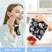 Pirate Skull Cotton Towels Set - 4 Pack 12'' x 12'' - Soft & Absorbent for Bath, Fitness, Sports & Yoga - Buy Online on SooperMarket.com