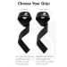 FITTEGE Padded Lifting Straps for Strength Training | Bodybuilding & Fitness Aid | Universal Fit for Men & Women | Black Original - Buy Online on SooperMarket.com
