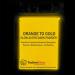 Orange to Gold Glow Powder - 30g | UV Reactive Pigment for Stunning Effects - Buy Online on SooperMarket.com