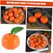 TOYANDONA 10pcs Simulated Fruit Orange Toys Models Artificial Fruits Scene Layout Prop Photo Prop Orange Cabinet Orange Decor Lifelike Orange Model Scene Adornment Modeling Tangerine Pvc - Buy Online on SooperMarket.com