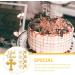 WRITWAA 24Pcs Easter Birthday Cupcake Toppers Glitter Birthday Cupcake Food Picks Cake Picks Kids Birthday Party Cupcake Decorations Supplies Golden - Buy Online on SooperMarket.com
