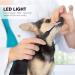 Dog Teeth Cleaning Tools with LED Light 3 Modes Dog Plaque Tartar Remover for Teeth Detachable Teeth Cleaning Kit for Dogs Cats Grey - Buy Online on SooperMarket.com