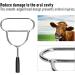 Ergonomical Handle Mouth Opener Metal Mouth Dilator Tool for Animal Easy to Use Animals Mouth Gag Labor Saving Breeding Equipment for Livestock Animals Cheek (Large Cow) - Buy Online on SooperMarket.com