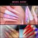 AORAEM Clear Extra Long Stiletto False Nail Tips 120 Pcs - 12 Sizes Acrylic Fake Nails - Buy Online on SooperMarket.com