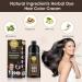 400ml Brown Natural Hair Dye Shampoo - Fast Coloring & Long Lasting Formula for Men and Women - Buy Online on SooperMarket.com