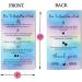 MAOSH Press-On Nail Application & Aftercare Instructions Cards - 50 Pack | 2x3.5'' Business Card Size DIY Press-On Nail Kit - Buy Online on SooperMarket.com