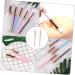 Beavorty 2Pcs Eye Shadow Brush Women Eyeshadow Brush Salon Makeup Tool Pink - Buy Online on SooperMarket.com