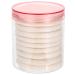 1 Set Loofah Face Wash Makeup Remover Pads Powder Puff Round Makeup Sponge Women Cleaning Pads Makeup Remover Cloth Beauty& Face Department Store Makeup Remove Pads