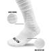 Nxtrnd XTD Scrunch Football Socks - Extra Long Padded Sport Socks for Men & Boys | White, Large - Buy Online on SooperMarket.com