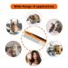 Cafhelp Metal Dog & Cat Comb | Stainless Steel Teeth, Non-Slip Grip Handle | Professional Grooming Tool for Tangles & Knots | Greyhound Comb for Long/Short Haired Pets - Buy Online on SooperMarket.com