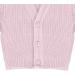 Premature Baby Knitted Cardigan | Pink Ribbed Knitwear for Boys & Girls | Made in Portugal | 0-3 Months - Buy Online on SooperMarket.com