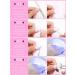 Kalolary 32PCS Cured Gel Nail Polish Strips Adhesive Full Wrap Gel Nail Art Sticker Waterproof Gel Nail Wrap Stickers with Nail File and Stick(UV/LED Lamp Required) (Pink) - Buy Online on SooperMarket.com