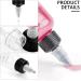 KVBUCC 8-pack 30/60/100/120ml Graduated Bottles With Pointed Mouth Squeeze Bottle Applicator With Cap Transparent Graduated Bottles Suitable For Hair Dye Hair Care Oil - Buy Online on SooperMarket.com