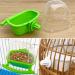 JNAWA 2pcs Bird Cage Feeder Bird Water Bottles Food Holder Feeder Parrot Food Dispenser for Cockatiel Parrots Budgie Lovebirds - Buy Online on SooperMarket.com