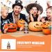 GANAZONO 2pcs Resin Halloween Pumpkin Halloween Resin Gnome Statue Halloween Swedish - Buy Online on SooperMarket.com