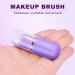 Retractable Kabuki Brush Travel Makeup Brush Cute Capsule-shape Blush Brush Foundation Brush Suitable for Liquid Foundation Pressed Powder Contour Cream Purple - Buy Online on SooperMarket.com
