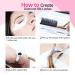 Shop WeiMB Single Eyelashes - 1:1 Glossy Silk Volume Extensions | D-Curl 0.07mm Thickness | 4 PCs (11mm-11mm-12mm-12mm) - International Shipping - Buy Online on SooperMarket.com