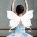 ibasenice Girls Wings Fairy Wings Butterfly Wing Dress Up Butterfly Wing Prop Elegant Style Butterfly Wing White - Buy Online on SooperMarket.com