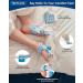 Tech Love Bunion Correctors for Women & Men Adjustable Knob Double Correction Toe Separator for Big Toe Relief Bunion Splints Hammer Toe Straightener with Silicone Pad Comfortable Effective (1PC) Blue - Buy Online on SooperMarket.com
