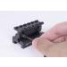 Monstrum Lockdown Series 2.5 Picatinny Riser Mount w/ Quick Release | Adjustable Height - Buy Online on SooperMarket.com